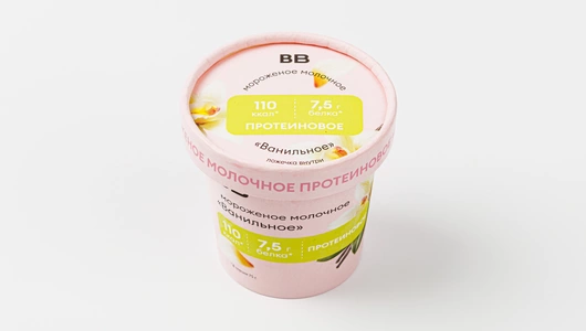 Мороженое молочное протеиновое "Ванильное"