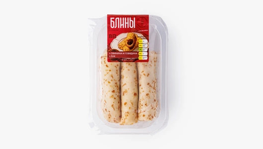 Блины с мясом
