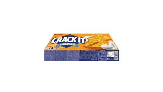 Печенье Orion Crack-it затяжное Сливочный 80 г Печенье Orion Crack-it затяжное Сливочный 80 г