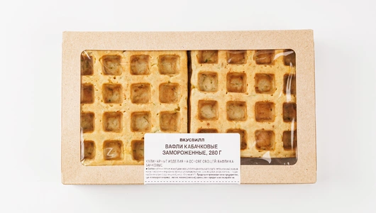 Вафли кабачковые, зам., 280 г