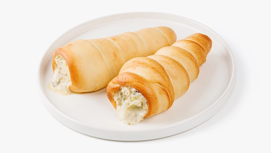 Рожок с курицей и грибами (полуфабрикат), 2 шт., зам.