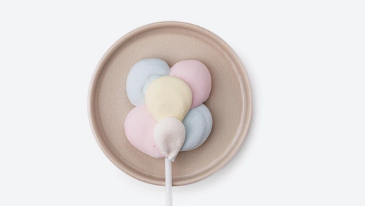 Маршмеллоу на палочке "С Днем знаний"