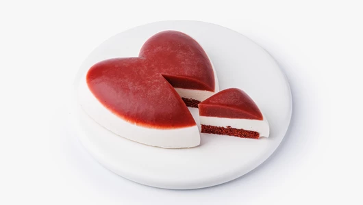 Торт муссовый "Клубничный бархат" зам.