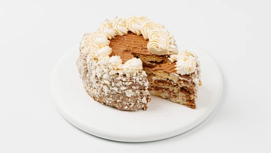 Торт-мини "Киевский" с грецким орехом и арахисом