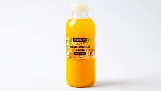 Сок апельсиновый прямого отжима, 330 мл Сок апельсиновый прямого отжима, 330 мл