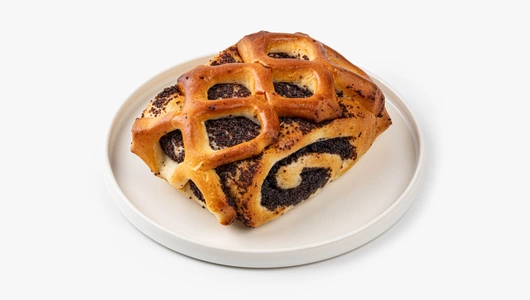 Булочка "Дантель" с маком