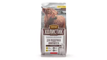 Изображение товара ДЕРЕВЕНСКИЕ ЛАКОМСТВА Холистик Премьер сухой корм для кошек говядина 2 кг