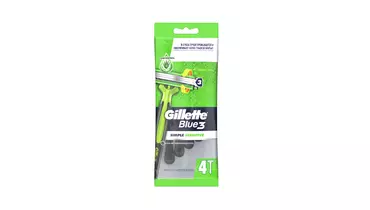Станки одноразовые Gillette Blue Simple 3 лезвия Sensitive 4 шт