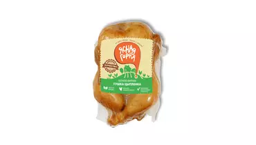 Изображение товара Тушка цыпленка копчено-вареная Ясная горка ~1.2 кг