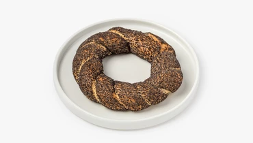 Изображение товара Симит с маком турецкий бублик воздушное тесто посыпка мака 75 г