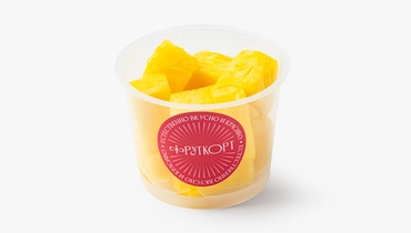 Ананас медовый, кубики