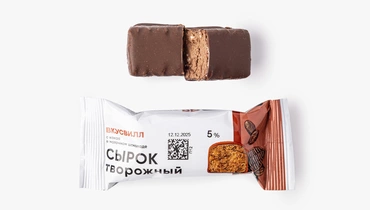 Изображение товара Сырок творожный с какао 5%