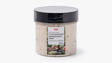 Маска для&nbsp;лица с&nbsp;натуральным клюквенным пюре