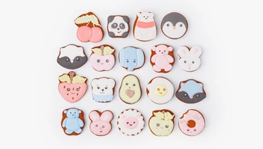 Пряник микро 1 шт Праздник 10 г