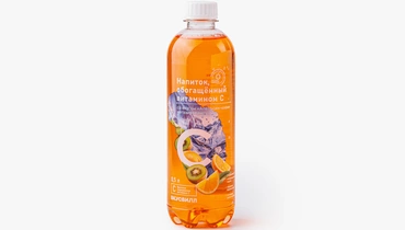 Напиток обогащенный витамином С со вкусом "Апельсин-киви", негаз., 500 мл