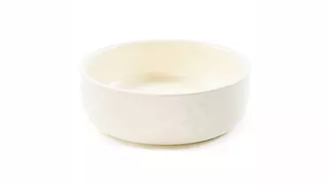 Изображение товара SCRUFFS Керамическая миска для мелких собак и кошек 'Icon Food', кремовая