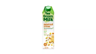 Изображение товара Соевый напиток Green Milk со вкусом Имбирный пряник 1л - растительный без молока