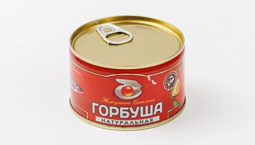 Горбуша натуральная, 240 г