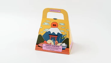 Изображение товара Набор Онигири: онигири с форелью и творожным сыром и онигири с форелью спайси