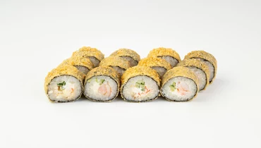 Сет роллов "Тандем в&nbsp;темпуре" (Кани темпура, Эби темпура)