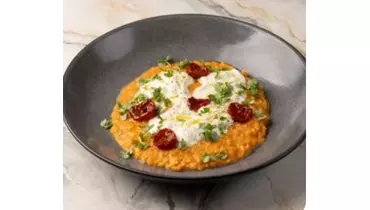 Ризотто томаты и&nbsp;страчателла