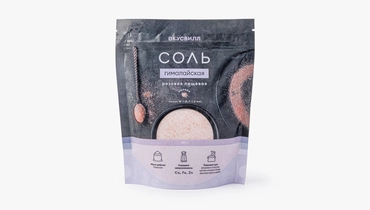 Соль гималайская розовая пищевая, 400 г