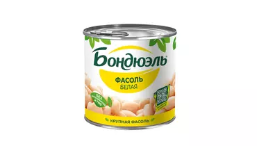 Фасоль Бондюэль белая 400 г