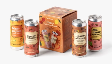 Изображение товара Набор натуральных лимонадов с фруктовыми вкусами 4 шт 585 рублей