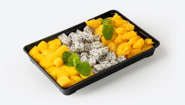 Фруктовый микс (манго, питахайя, апельсин)