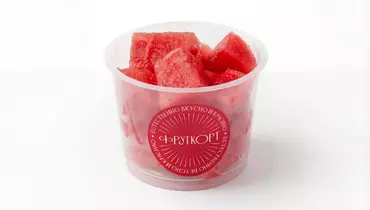 Арбуз сладкий, кубики