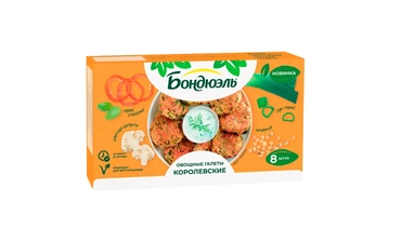 Изображение товара Галеты овощные Бондюэль Королевские 300 г - полезный продукт для быстрого вкусного ужина