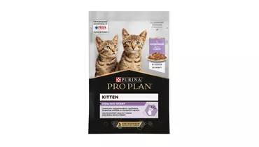 Изображение товара Влажный корм для котят PRO PLAN Healthy Start Kitten с индейкой 85г