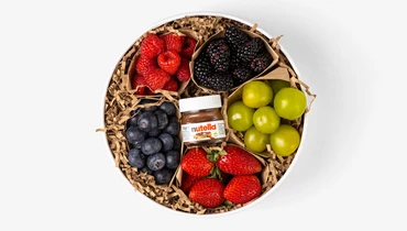 Изображение товара Ягодный набор Сладкий момент с кремом Нутелла Mini