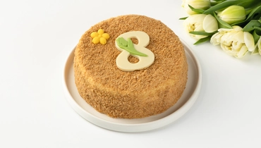 Торт "Весенний" медовый