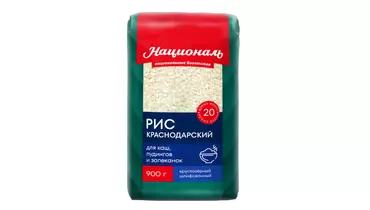 Изображение товара Рис Националь Краснодарский 900&nbsp;г