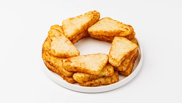 Хашбраун с жареным луком, зам.