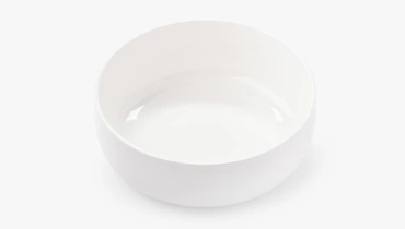 Изображение товара Салатник фарфоровый, диаметр 16 см, 800 мл