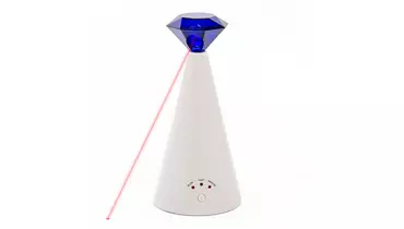 Изображение товара Интерактивная игрушка для кошек SkyRus Laser Toy с лазером и батарейками