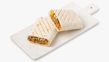 Сэндвич-ролл с&nbsp;курицей, фасолью и&nbsp;пикантными овощами по-мексикански, кафе