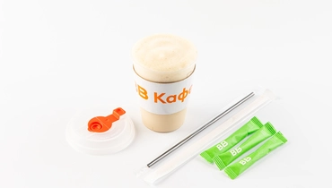 Кофе раф сырный 300 мл, кафе