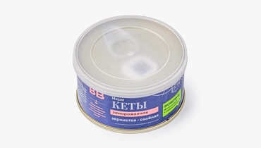 Изображение товара Икра кеты зернистая соленая 140 г ВкусВилл - деликатес высокого качества