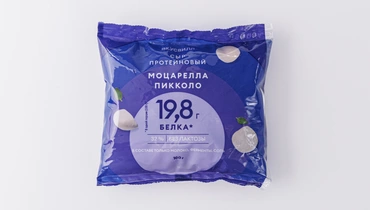 Сыр протеиновый "Моцарелла пикколо" без лактозы, 100 г