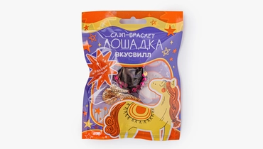 Слэп-браслет с&nbsp;пайетками "Лошадка"