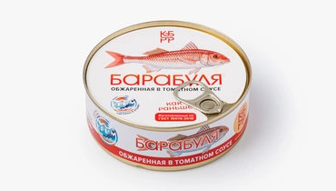 Изображение товара Барабулька обжаренная в томатном соусе, 240 г