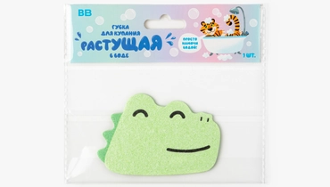 Губка для&nbsp;купания, растущая в&nbsp;воде, в&nbsp;ассортименте