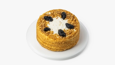 Изображение товара Торт "Медово-сметанный" с черносливом