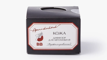 Изображение товара Диффузор для автомобиля Кожа с ароматом пряных нот и мускуса