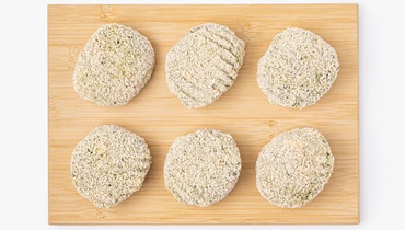 Котлеты из&nbsp;индейки с&nbsp;сыром и&nbsp;шпинатом, замороженные, ВЕС