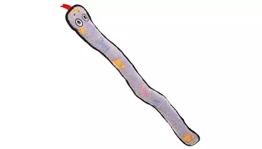 Изображение товара Мягкая игрушка для собак ZooZooZoo змейка с канатом 70 см мультиколор