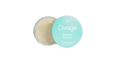 Изображение товара Рассыпчатая пудра для лица тон 01 banana powder Divage 14 г для матового финиша